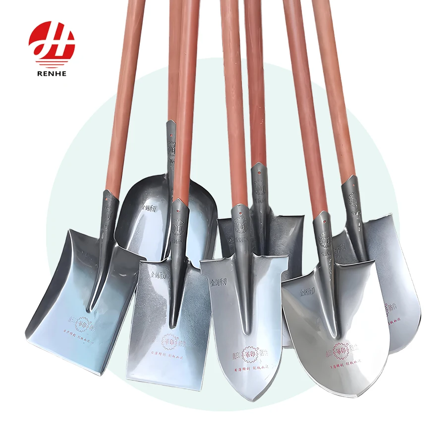 China Manufacturer Steel Garden Tools Farm Spade Tree Planting  Gardening Iron Shovel Head