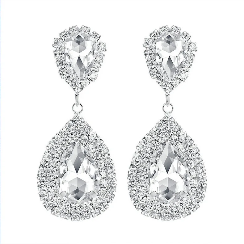 huge diamond earrings