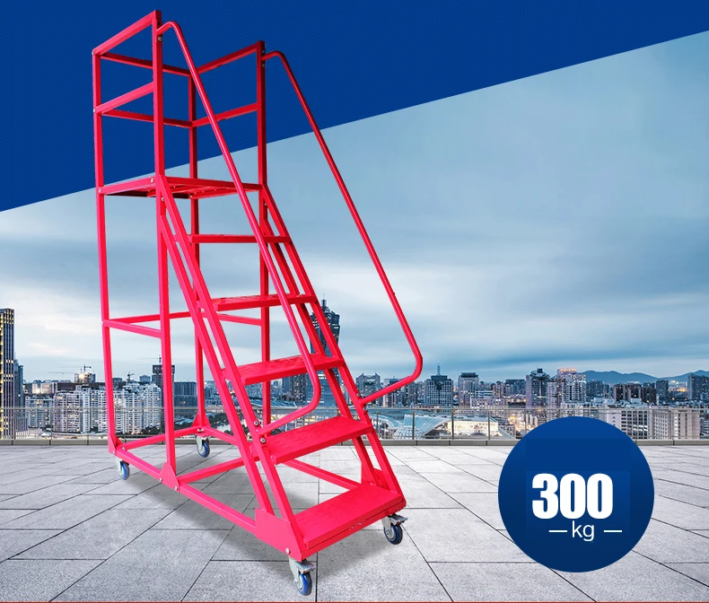 Industrial Warehouse Ladders - 300Kg Capacity - Ladder Warehouse