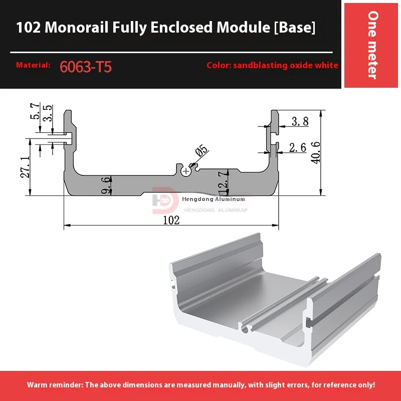 102 Single Rail Linear Guide Rail Machine Slide Block Semi-Enclosed & Fully Enclosed Screw Modules 6000 Series Grade details