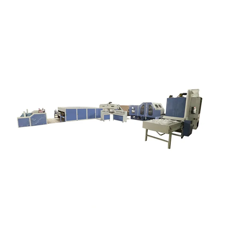 Polyester Wadding Roll Machine