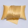 Gold Pure Silk pillow case cover