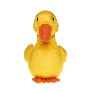 New High Quality Custom Soft PP Cotton Filled Stuffed Animal Plush Little Yellow Duck Toy for Gift