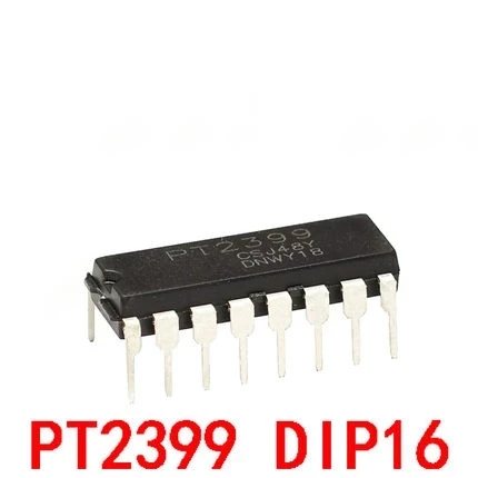 20 PCS PT2399 2399 DIP-16 Echo Audio Processor Guitar IC NEW 