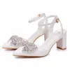 Tacco bianco 7 cm