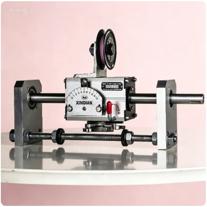 Automatic Winding Equipment Aluminum Material Wire Spooling Machine GP15C Rolling Ring Drive Linear Traverse Unit with Bearing