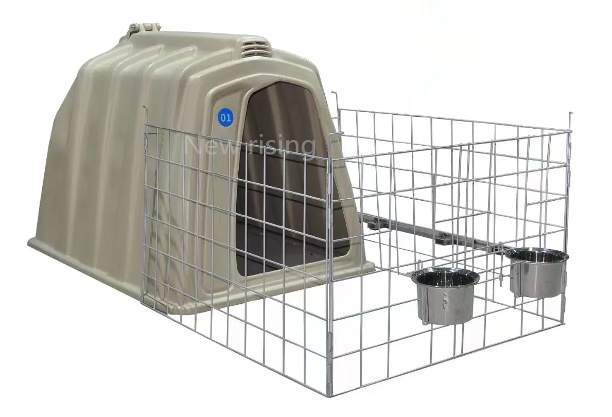 Calf Rearing System Portable Calf Pen Insulated Calf House Ventilated ...