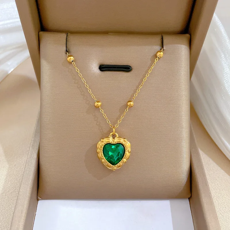 Collana Donna Placcata Oro 18K Con Ciondolo Girasole E Strass - Zirconi Cubici, Acciaio Inox