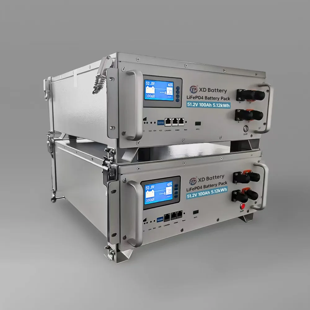 Hybrid Solar Rack System with 48v 51.2V Lifepo4 100Ah Gel 10Kwh Lithium ...