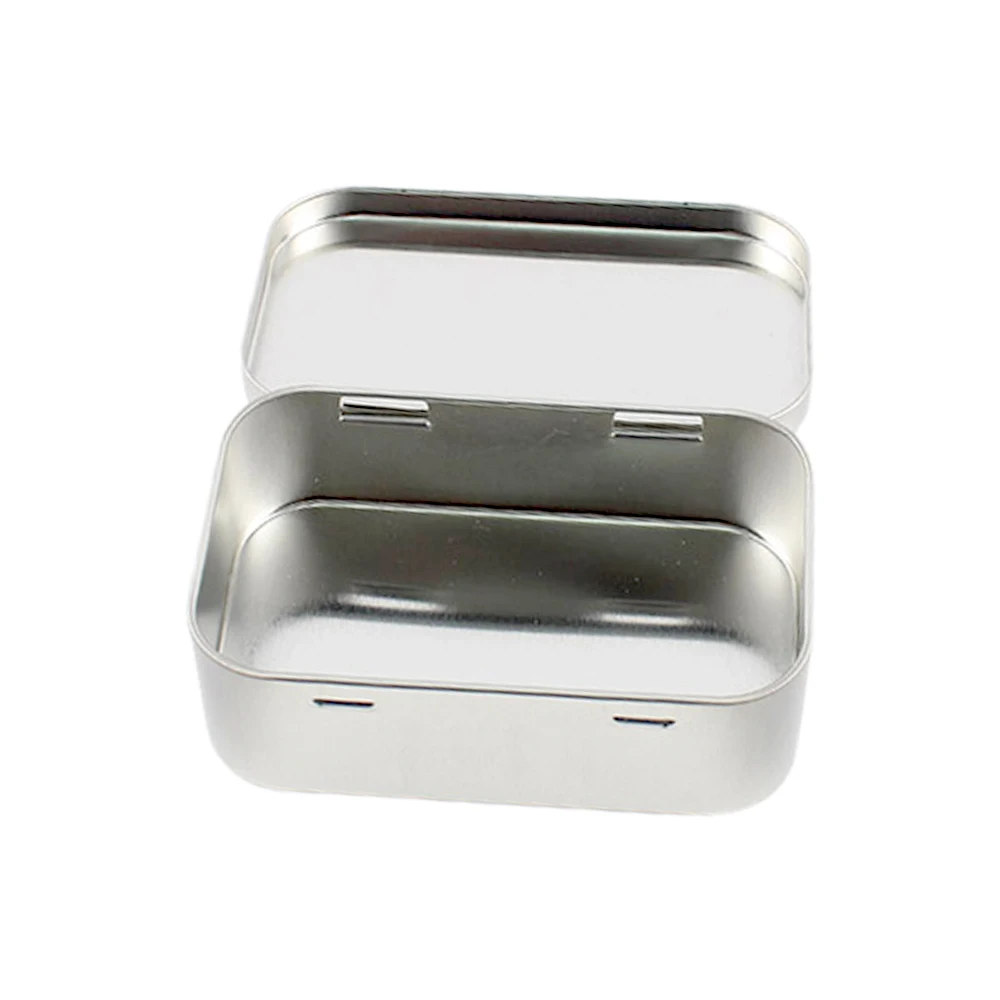 OEM ODM Custom Tinplate Storage Container Rectangular Gold Metal Can ...