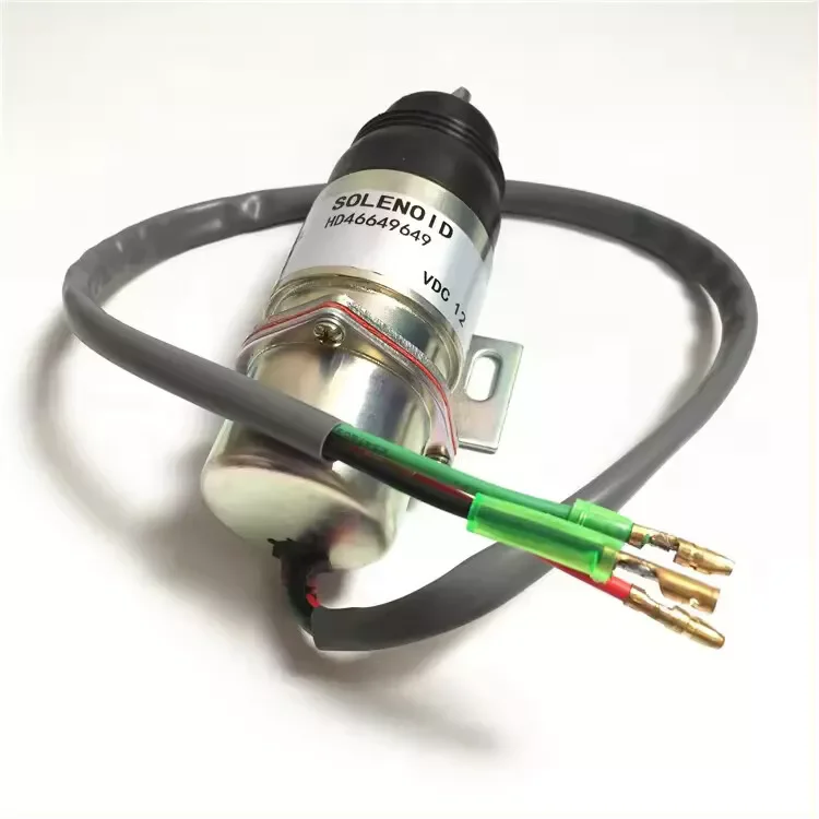 offto★ 専用 24V Fuel Shut off Solenoid for Hitachi Excavator MV2-40