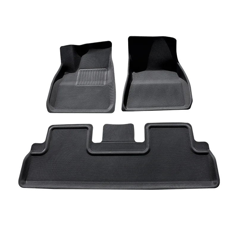 Tesla Model 3 And Model Y 3d Waterproof Xpe Material Car Floor Mats Car Mat Cover Full Set Buy