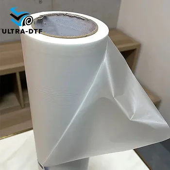 UV DTF C Film High Heat Transfer Glossy Gold Silver Holographic Laser Red Foil Laminating Film Excess Adhesive Removal
