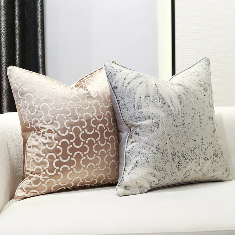 Wholesale Decorative Pillows Jacquard Auspicious Clouds Pillow Covers