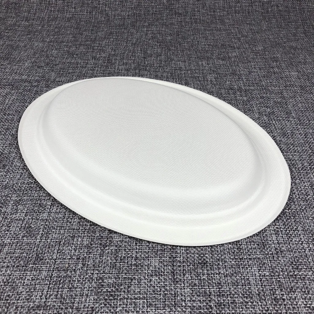 Wholesale 9 Inch Customised Round Disposable Dinnerware Paper Dinner