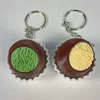 Porte-clés anti-stress en forme de chocolat