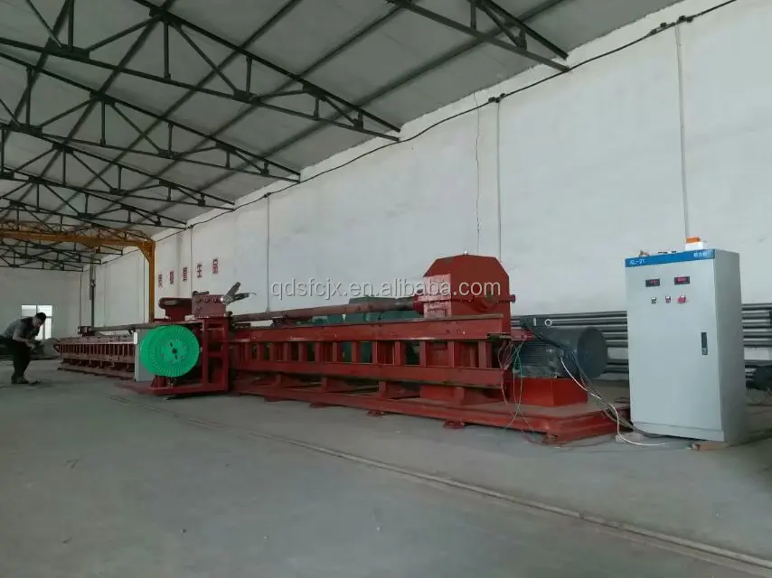 Mobile Car Type Suction Rubber Hose Forming Machine