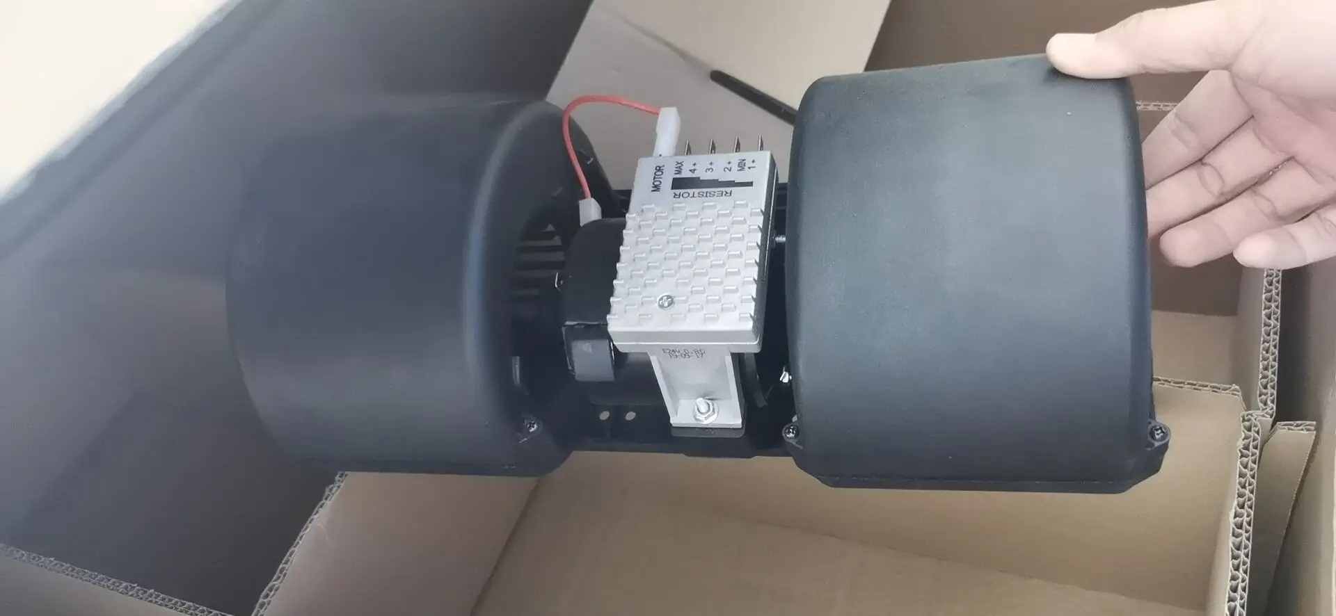Universal DC 4 Speed Radial High Pressure Air Blower Motor Double Duct Centrifugal Blowers Fan