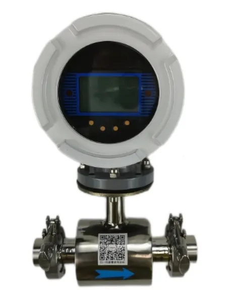 Water Flow Measurement Device Milk Flow Sensor Tri Clamp Mag Flow Meter ...