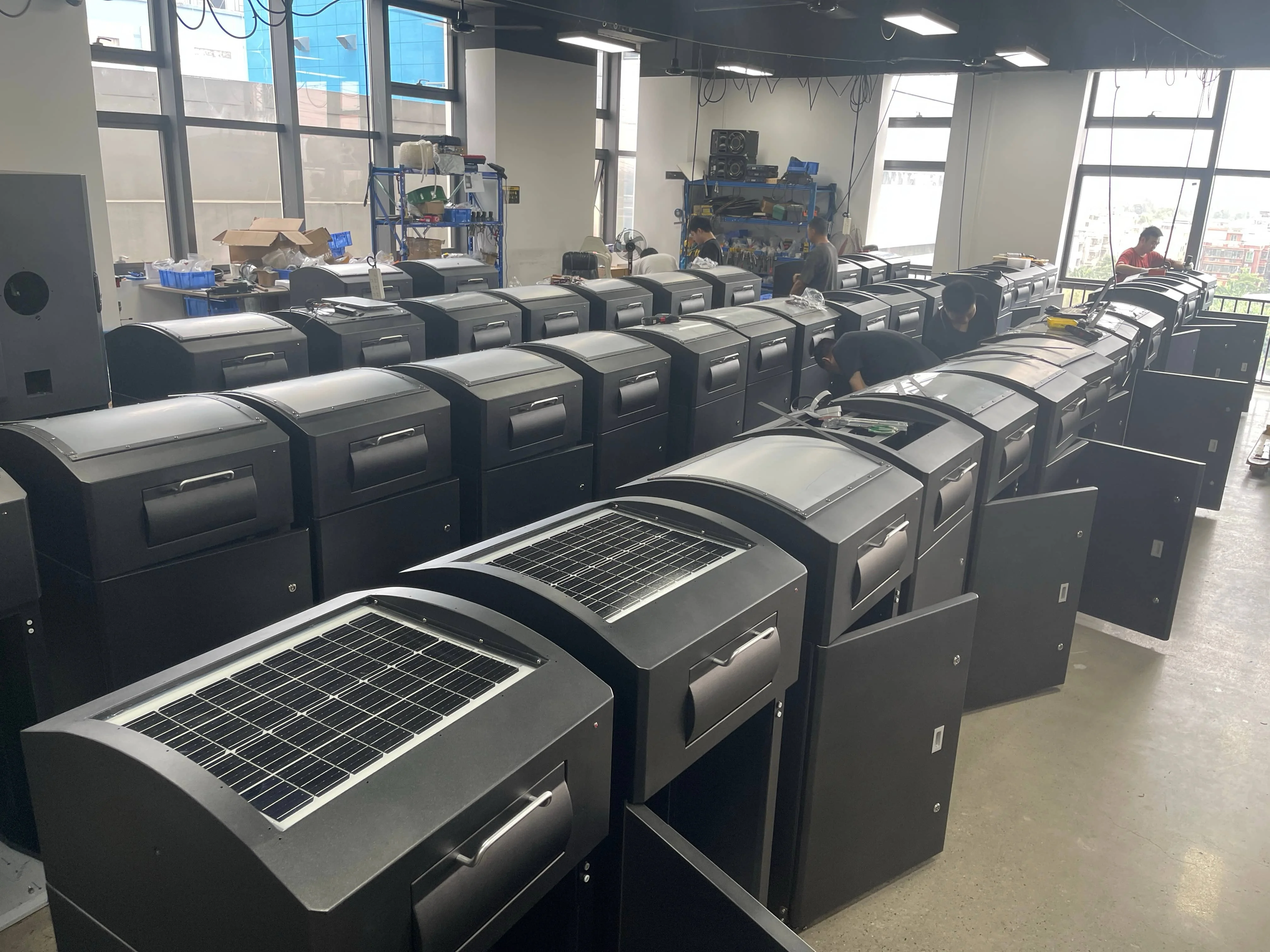 Smart Compactor Module S750-Smart Waste Management Compactors with Solar Charging| Alibaba.com