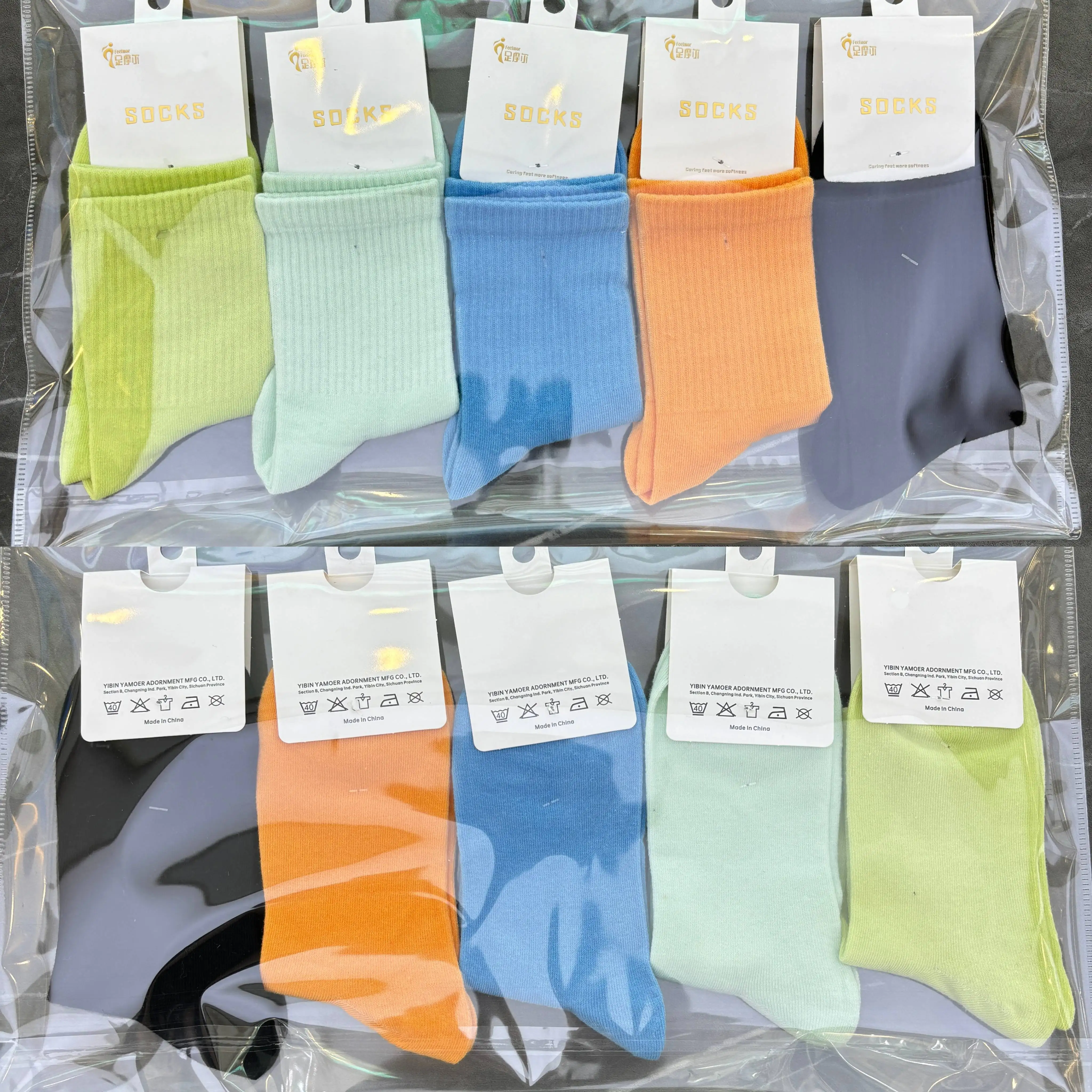 Женские модные носки, разноцветные однотонные чулочно-носочные изделия высокого качества, хлопковые носки для мужчин и женщин