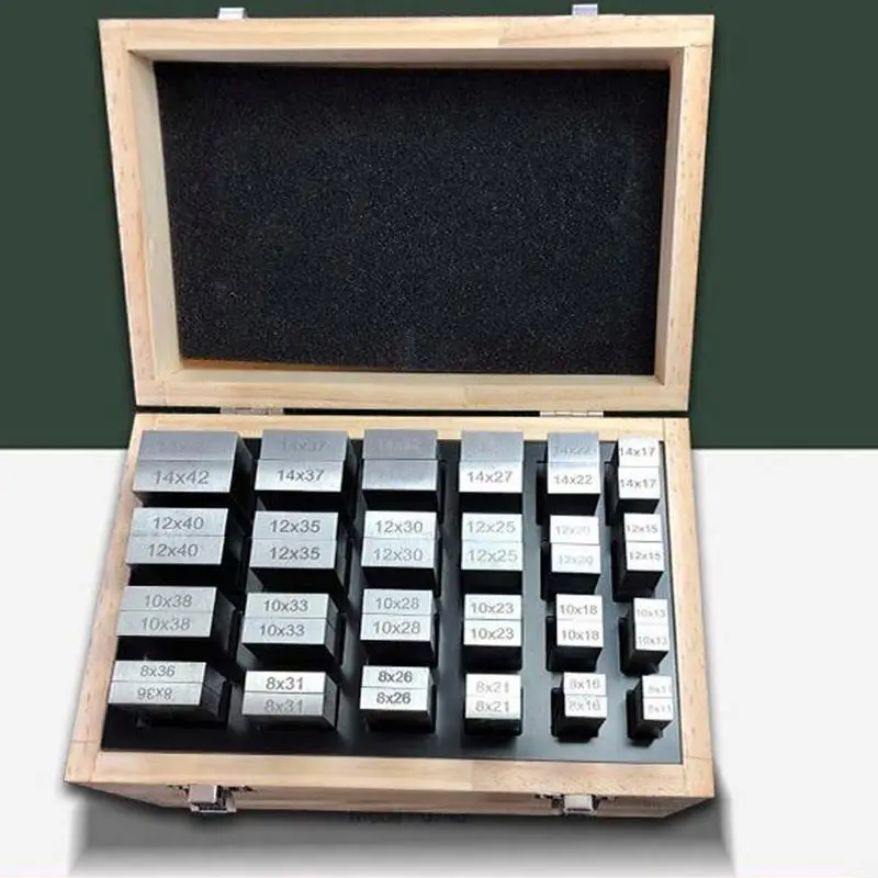TEBAK Precision Parallel Block Set Parallel Pad Iron Block Vise Plate Parallel Block Cnc Machine Vise
