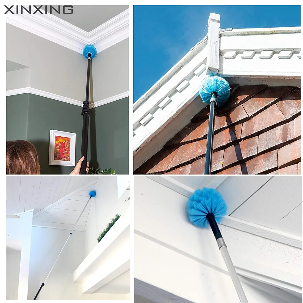 Уличная щетка для пыли Xinxing Cobweb с удлинителем 12/18/20/24/30 футов наружного дома китайского завода