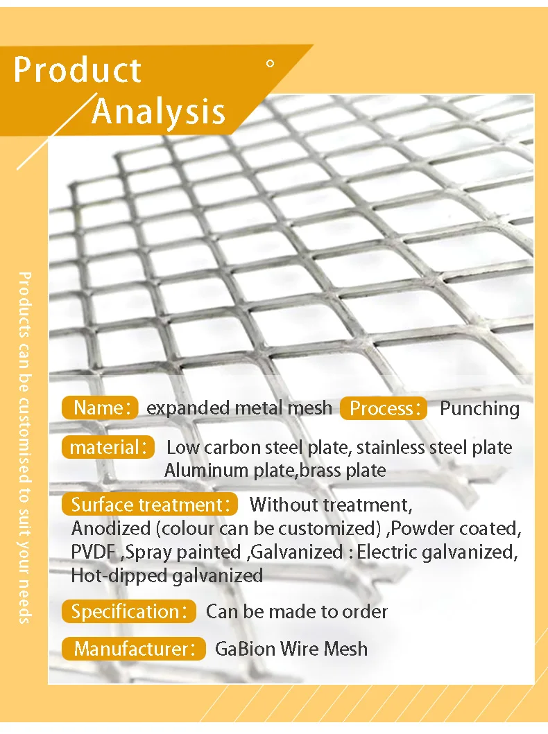 Stainless Steel Expanded Metal Lath Mesh Price Aluminum Wire Mesh/metal