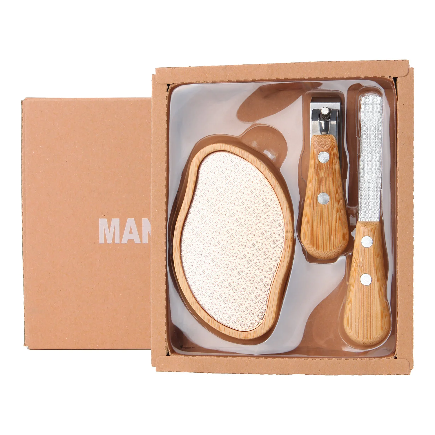 Factory Direct Price  Foot Scrubber Foot File Popular 3 Pcs Pedicure Tools Foot File Set