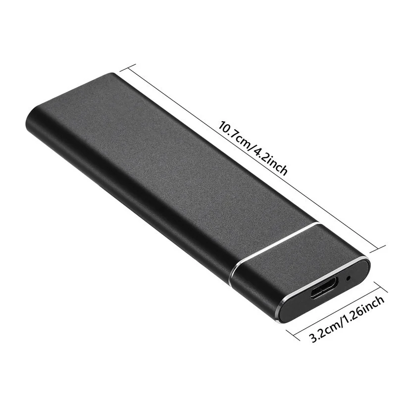 Portable Ssd External Hard Drive 1tb 2tb High Speed Solid State Hard