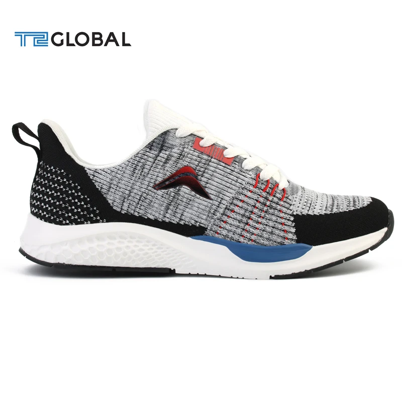 GT-21816M Новое поступление Модные дышащие Вязание верхней спортивной обуви противоскользящая подошва Tpr спортивная обувь производства гудьера