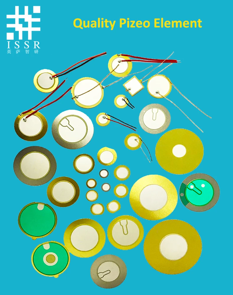 Issr 25mm Piezoelectric Ceramic Actuator Piezoelectric Ceramic Buzzer