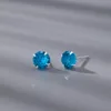 Silver 6mm Blue