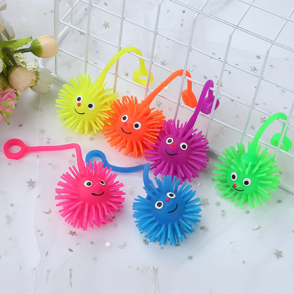 40g Soft Animal Cute Yoyo Puffer Ball Toy Stress Relief Toy TPR Soft Nose  Balls Yoyo Toy for Kids Yiwu