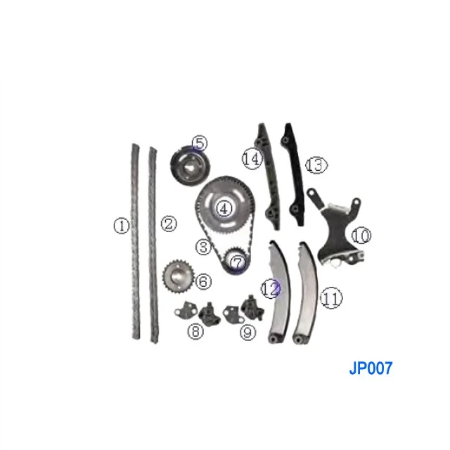 J20A Timing Chain Kit for Suzuki Chain Sprocket Kit in Box Timing Chain Guide for Kia
