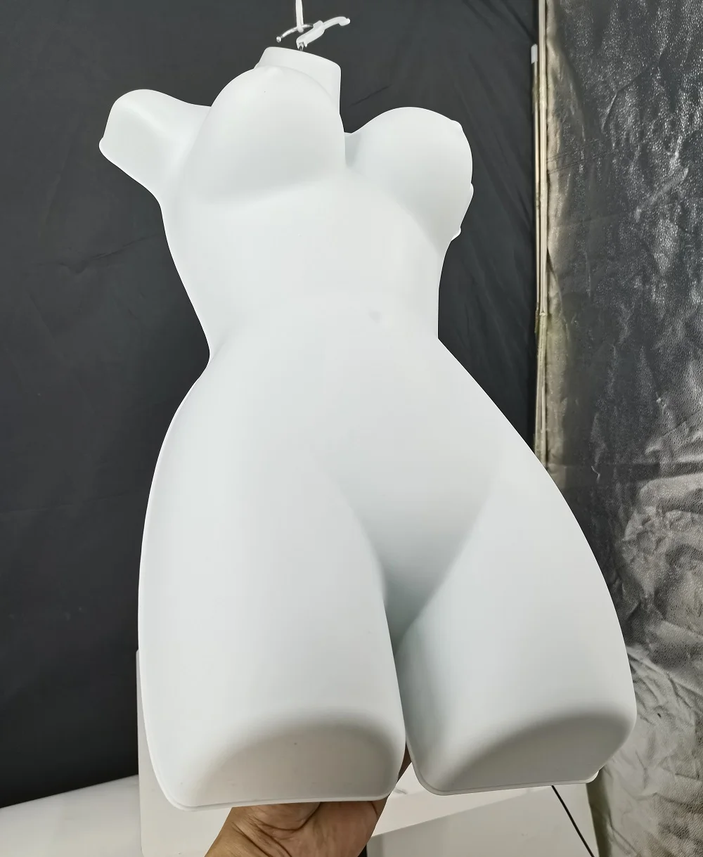 Bikini White Female Mannequin Hip Long Hollow Back Half Body Torso
