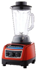 Silent Cover Industrial Blender for Smoothies Coffee 220V  Speed Motor ABS Housing Push Button Controls for Household Use