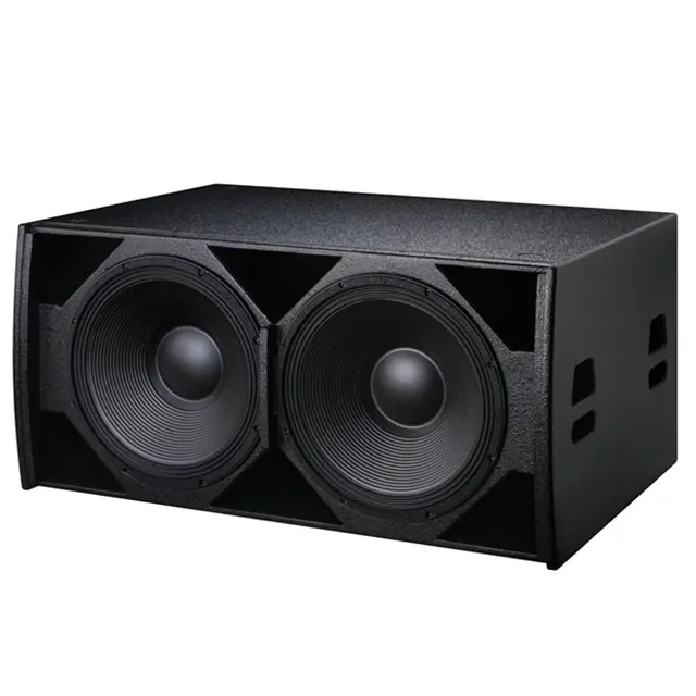 Direct Type Subwoofer Dual 18 Inch Sub Speaker  Powered Subs