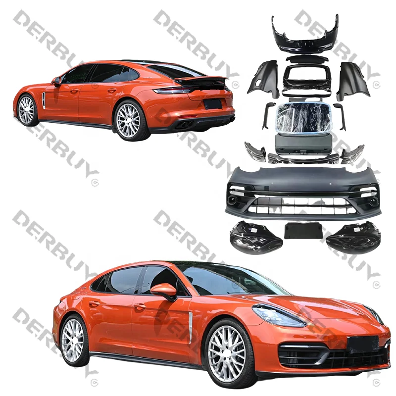 Panamera Body Shell Full set Body Kit For Panamera 970.1 970.2 10-16 Upgrade 971.2 Turbo ...