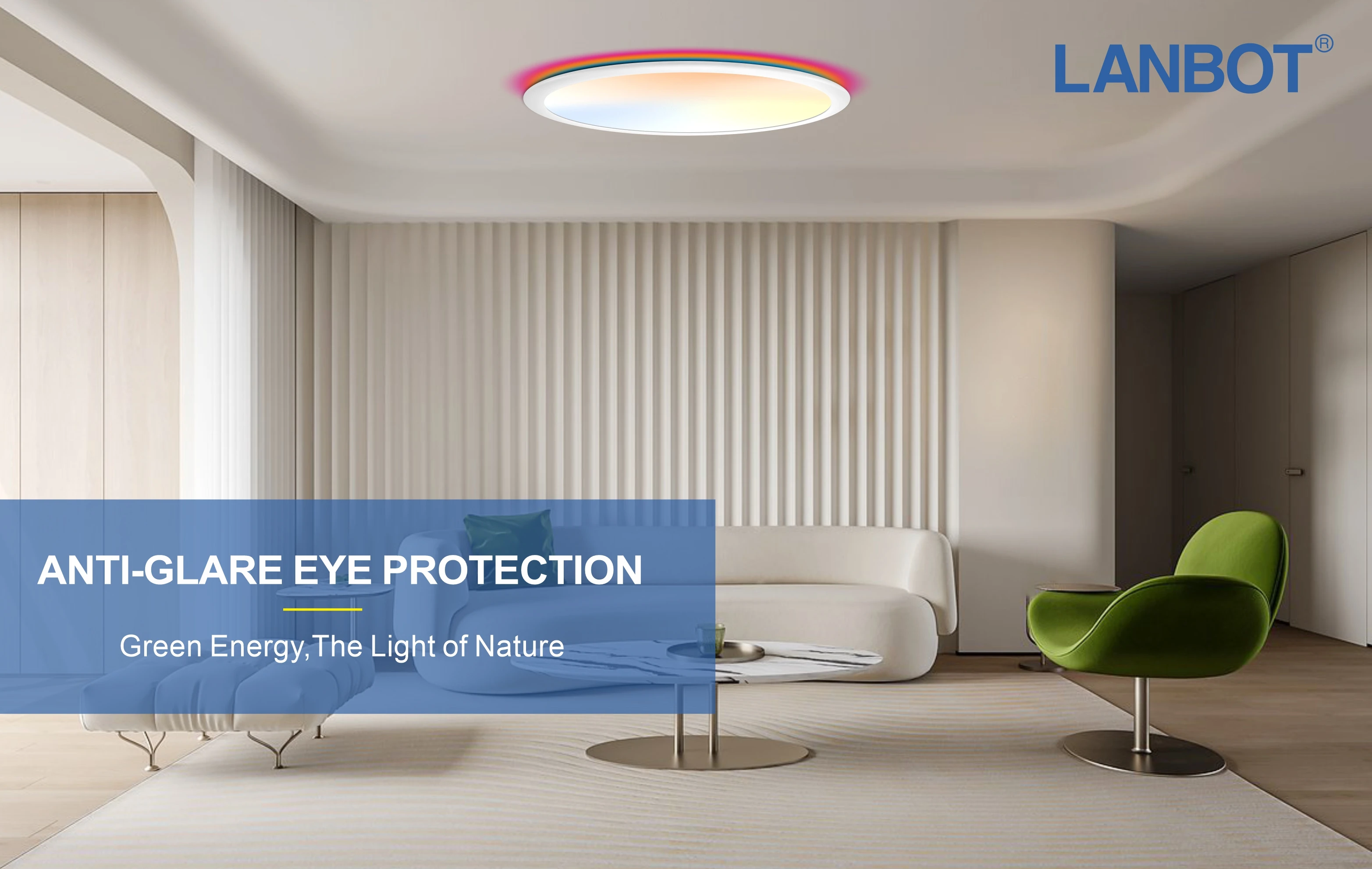 Modern Design 36w 16inch Smart Ceiling Light Panel Cct Adjustable Rgb