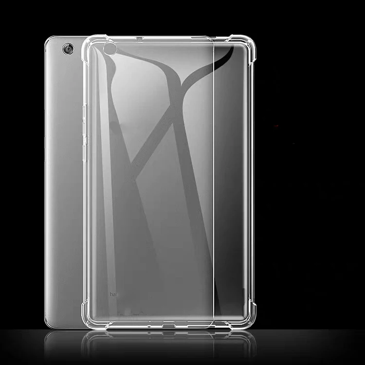 Plastic Shockproof Design Transparent Clear Tablet Soft TPU