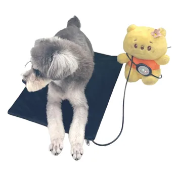 Factory Direct Smart Pet Pad, Thermostatic, Waterproof, Graphene FIR Heat, Low Power, with Auto On-Off.Pet-resistant Conduit
