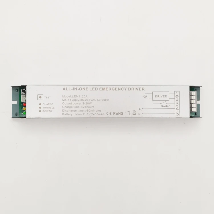 Emergency Conversion Kit Emergency Light Led Type Emergency Lighting Battery Backup lion