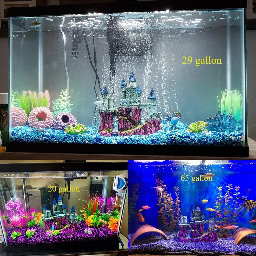 Aquarium Decoratie Aquarium Ornament Kasteel Schuilplaats Aquarium De Schuilplaats Voor Betta Vissen En Reptielen