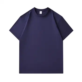 high quality boxy t shirt men custom t-shirt screen printing 100% heavy cotton oversized t shirt heavyweight t-shirt