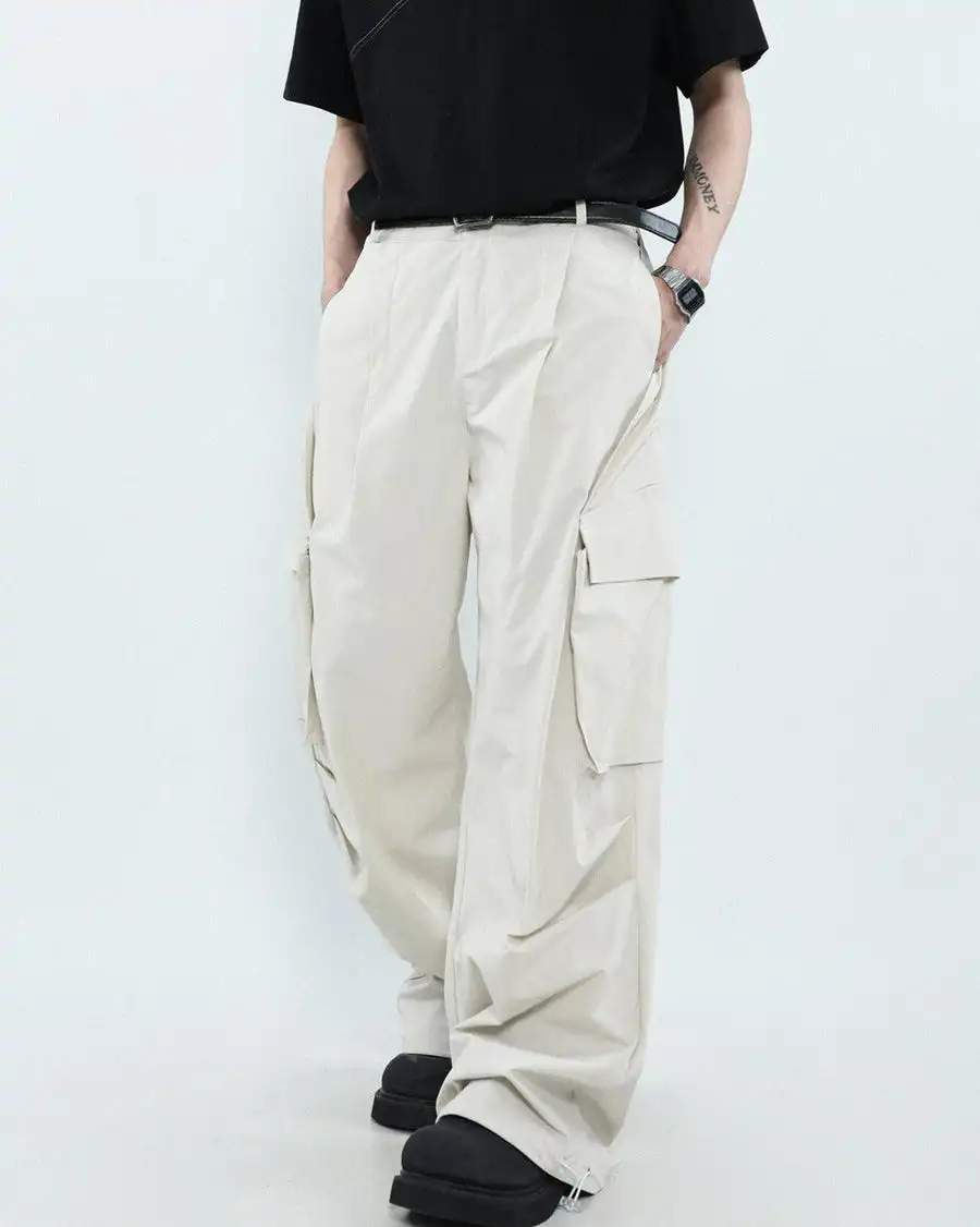 Men's High Waist Baggy Cotton Sweatpants Yellow American Camouflage S Camo Burgundy Cleaner 100 Black Flared Cargo Pants