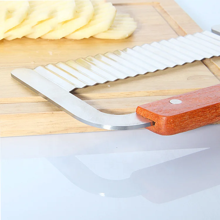 Prepare Ingredients French Fry Cutter Efficient Sharp Fruit Crinkle Slicer Cooking  Tools High Quality Save Time Popular Durable - AliExpress