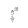 Colgante de Diamante en Plata