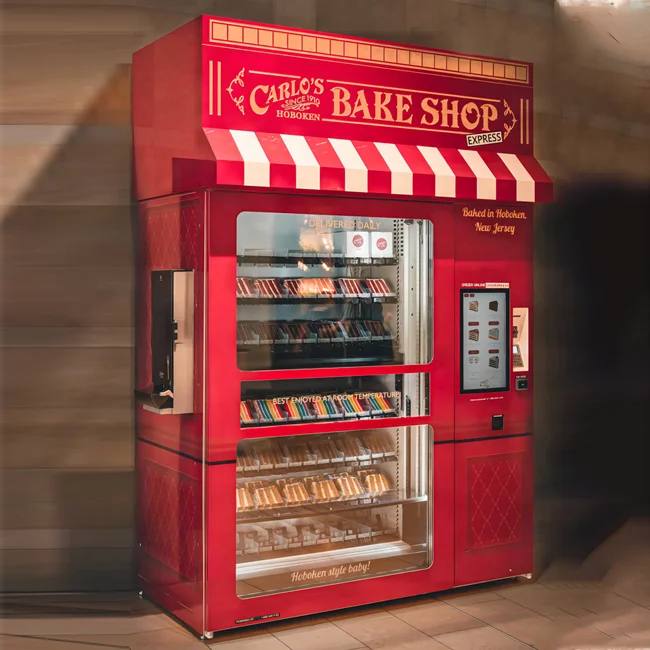 Food/Drink /Combo Machine Vending Machine with Elevator Lifting Function Vending Machine with Credit Card Payment System