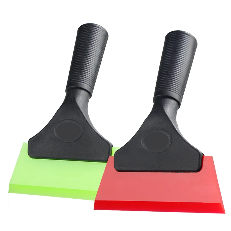 Soft silicone squeegee water blade wiper